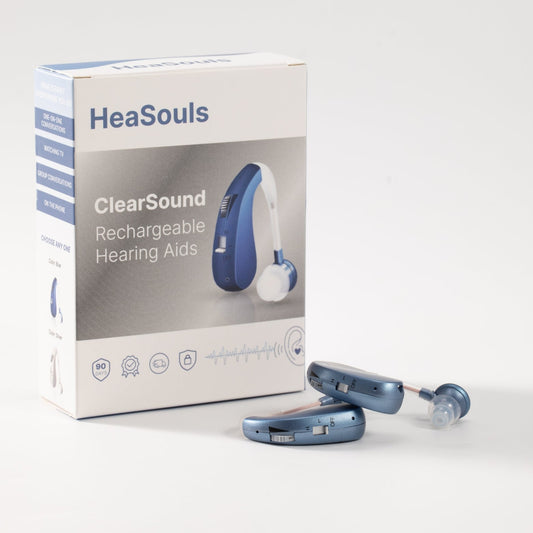 Clairons™️ ClearSound BTE Rechargeable Hearing Aids (Pair Of 2)