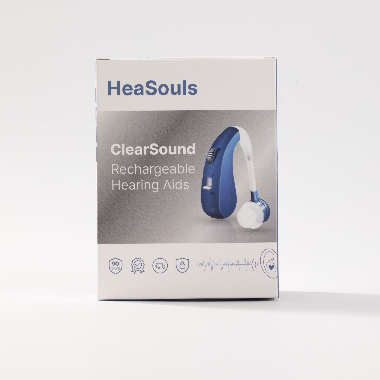 Clairons™️ ClearSound BTE Rechargeable Hearing Aids (Pair Of 2)
